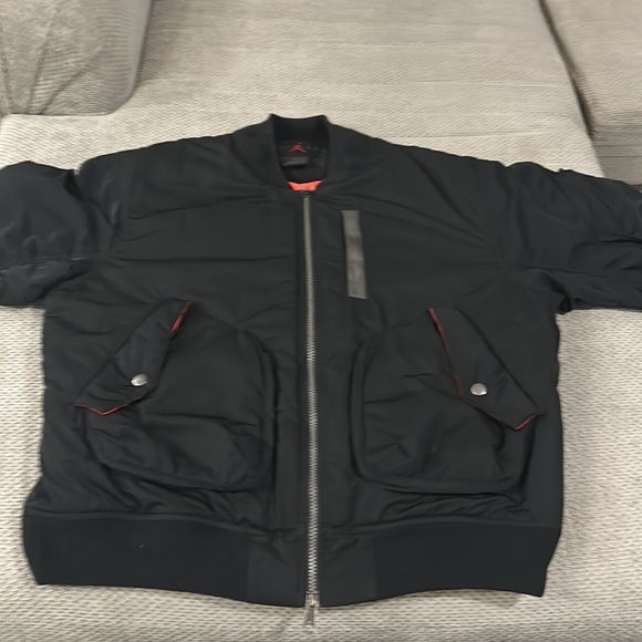 Jordan lined bomber jacket men’s size large - Picture 11 of 16